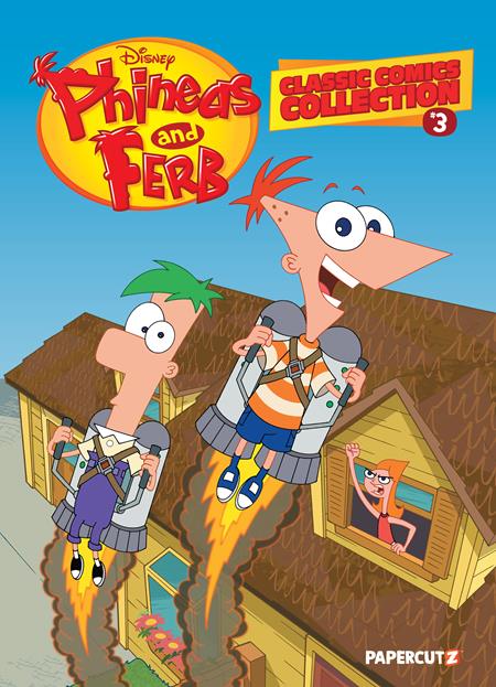 PHINEAS AND FERB CLASSIC COMICS COLLECTION HC VOL 03 2/19/25