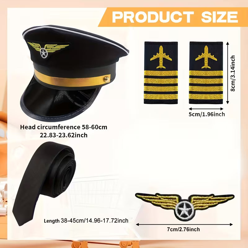 Pilot Hat & Acessories