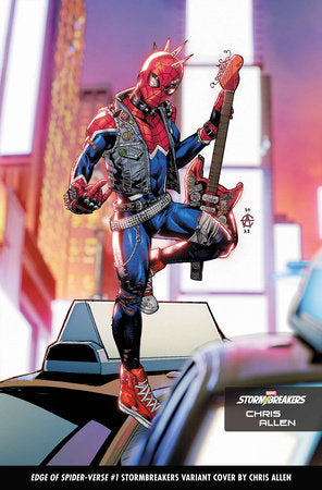 EDGE OF SPIDER-VERSE 1 CHRIS ALLEN STORMBREAKERS VARIANT 2/21/24