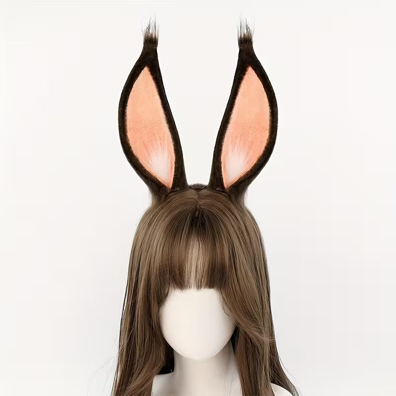 Rabbit Ears Headband (Coffee color)