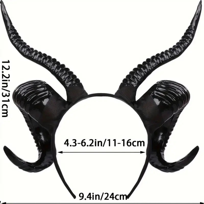 Horns Headpiece / Ram Horn/ Demon