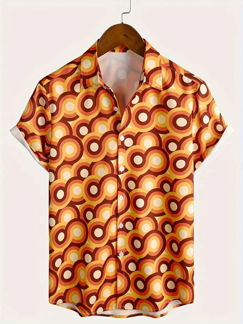 Men's 70s Retro Hawaiian Shirt