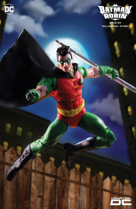 14.11.23 BATMAN UND ROBIN #3 CVR D ROBIN MCFARLANE SPIELZEUG ACTION FIGUR KARTE STOCK VAR 14.11.23
