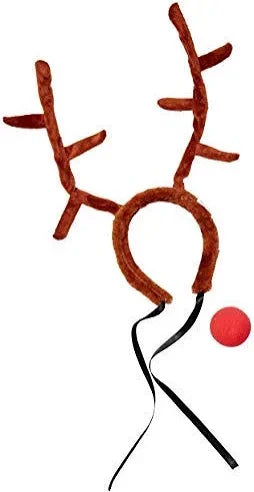 Rudolph Antlers & Nose Kit