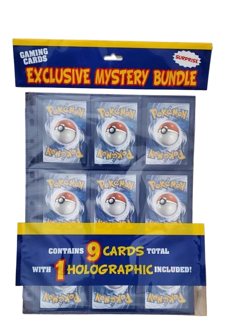 Pokemon Sleeve Mystery Bundle Gaming Cards