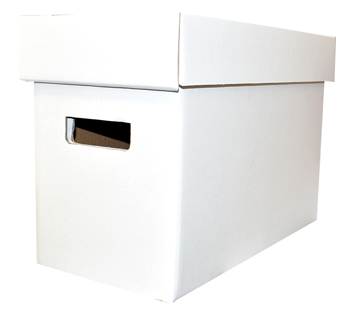 Almacenamiento de cómics de caja corta