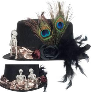 SKELETON WITCH DOCTOR HAT