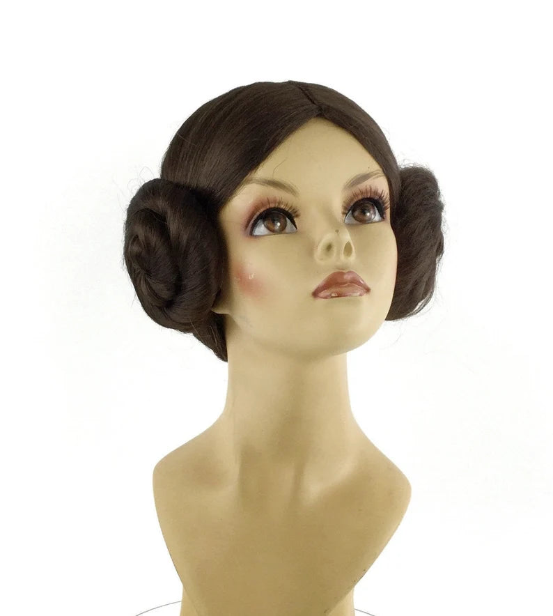 Peluca de princesa estrella