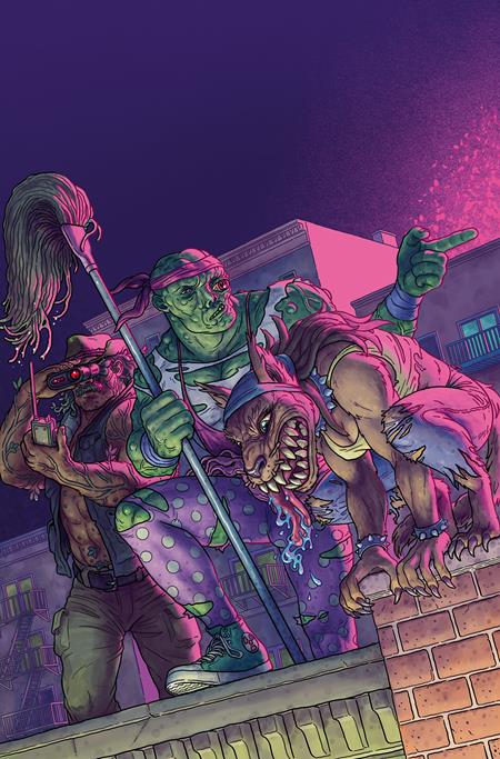 TOXIC CRUSADERS #2 (OF 5) CVR C TRISTAN WRIGHT WITH EXCLUSIVE TRADING CARD BY MATT BORS VAR (MR) (11/5/25)