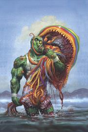 TOXIC AVENGER COMICS #4 CVR C FRED HARPER WITH EXCLUSIVE TRADING CARD BY TBA VAR (MR) (10/29/25)