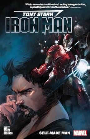 TONY STARK IRON MAN VOL 01 SELF MADE MAN TP