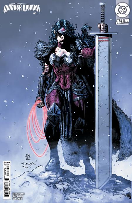 ABSOLUTE WONDER WOMAN #1 CVR C JIM LEE CARD STOCK VAR 10/23/24