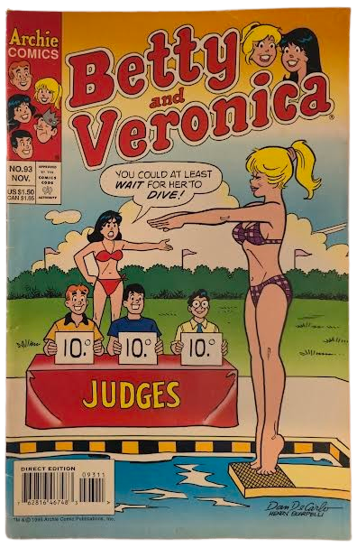 Betty and Veronica #93 1995 VF Vintage Comic