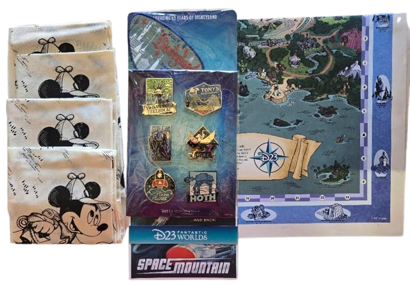 D23 The Official Disney Fan Club 2020 Gold Member Collector Gift Set