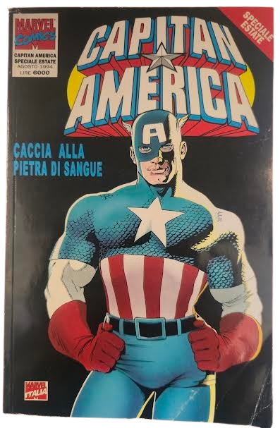 Captain America Speciale Estate (The Bloodstone Hunt) Italian Language TP 1993 (Pre-Owned)