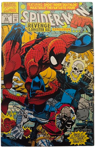 Spider-man #23 1990 VF-NM Vintage Comic