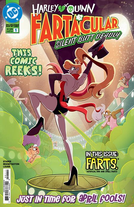 HARLEY QUINN FARTACULAR SILENT BUTT DEADLY #1 (ONE SHOT) CVR A TED BRANDT & RO STEIN (03/26/25)