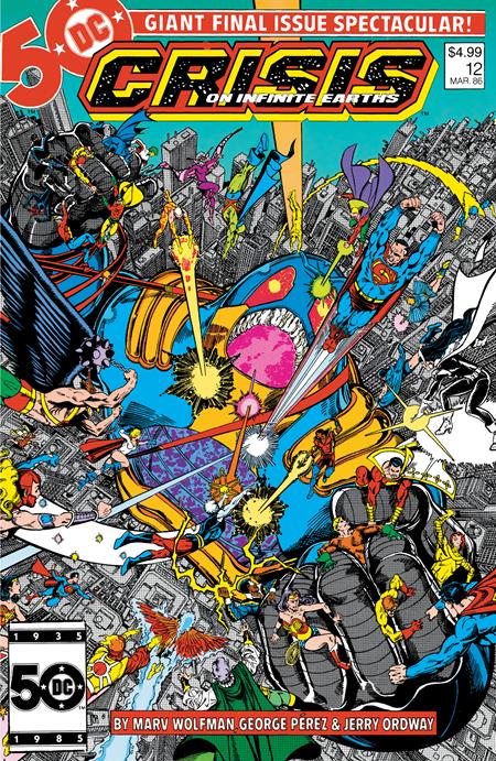CRISIS ON INFINITE EARTHS #12 FACSIMILE EDITION (03/19/25)