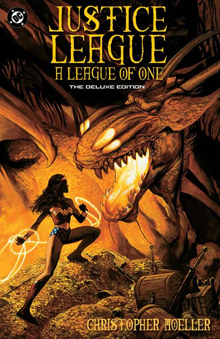 JLA A LEAGUE OF ONE DELUXE EDITION HC 2026