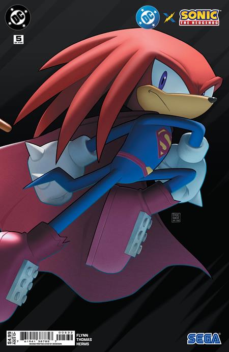 DC X SONIC THE HEDGEHOG #5 (OF 5) Second Printing Deegeemin Connecting 4/29/2026)