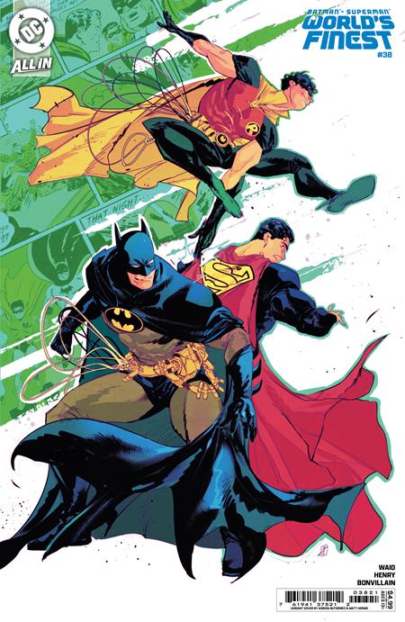 BATMAN SUPERMAN WORLDS FINEST #38 CVR C ADRIAN GUTIERREZ CARD STOCK VAR (WE ARE YESTERDAY) 04/16/2025