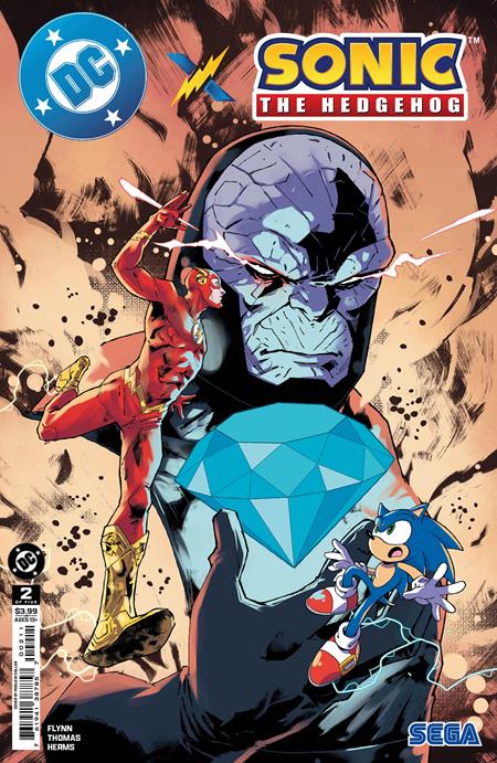 DC X SONIC THE HEDGEHOG #2 (OF 5) CVR A PABLO M COLLAR (4/16/25)