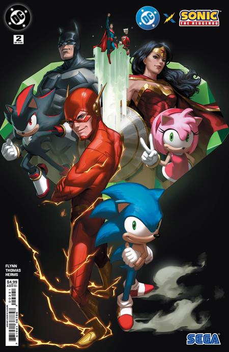 DC X SONIC THE HEDGEHOG #2 (OF 5) CVR B EJIKURE CARD STOCK VAR (4/16/25)