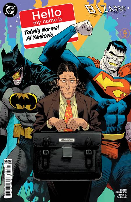 BIZARRO YEAR NONE #1 (OF 4) CVR D DAN MORA TOTALLY NORMAL AL YANKOVIC CAMEO CARD STOCK VAR 04/01/2026