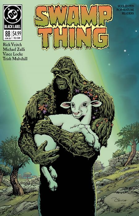 SWAMP THING 1989 #1 (OF 4) CVR B MICHAEL ZULLI CARD STOCK VAR (MR)