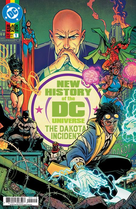 NEW HISTORY OF THE DC UNIVERSE THE DAKOTA INCIDENT #1 (ONE SHOT) Second Printing Cvr A Diego Olortegui 04/22/2026
