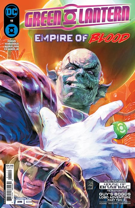 GREEN LANTERN #11 CVR A XERMANICO (HOUSE OF BRAINIAC) 05/14/2024