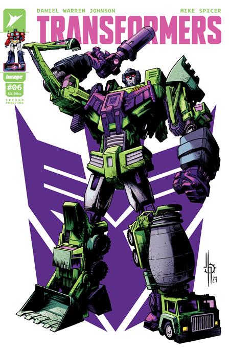 TRANSFORMERS #6 Second Printing Cvr A Jason Howard 05/15/2024