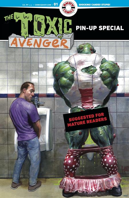 TOXIC AVENGER PINUP SPECIAL #1 (ONE SHOT) CVR A FRED HARPER (MR) (5/14/25)