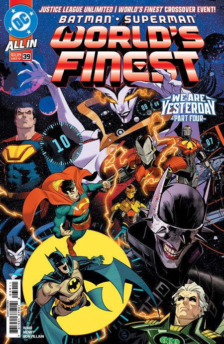 BATMAN SUPERMAN WORLDS FINEST #39 CVR A DAN MORA CONNECTING (WE ARE YESTERDAY) 5/21/2025