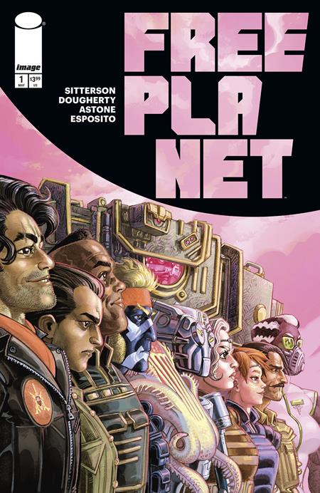FREE PLANET #1 CVR A JED DOUGHERTY 05/07/2025