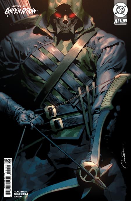 ABSOLUTE GREEN ARROW #1 (OF 6) CVR B GERALD PAREL CARD STOCK VAR 05/20/2026