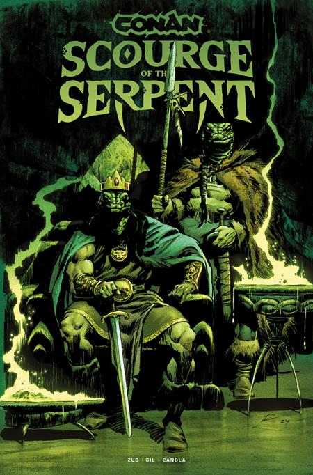 CONAN THE BARBARIAN SCOURGE OF THE SERPENT TP VOL 01 DIRECT MARKET EDITION ROBERTO DE LA TORRE GLOW IN THE DARK CVR (MR) 2026