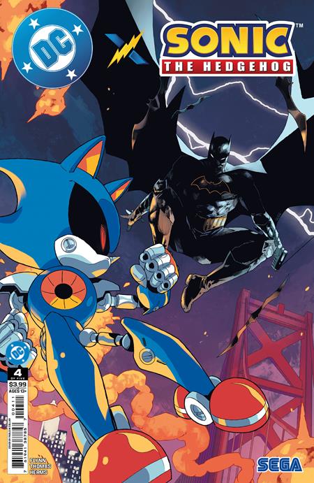 DC X SONIC THE HEDGEHOG #4 (OF 5) CVR A PABLO M COLLAR 06/25/2025