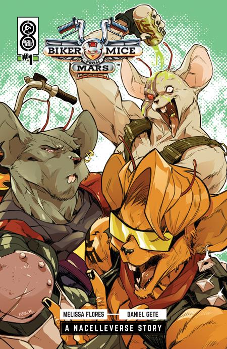 BIKER MICE FROM MARS (2025) #1 CVR B KARL KERSCHL VAR 06/25/2025