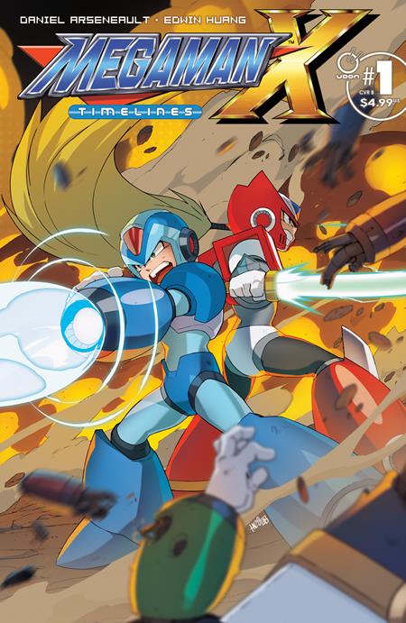 MEGA MAN X TIMELINES #1 (ONE SHOT) CVR B HANZO STEINBACH VAR(7/30/2025)