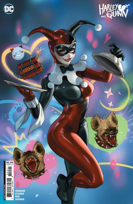 HARLEY QUINN #42 CVR B LESLEY LEIRIX LI CARD STOCK VAR 07/24/2024