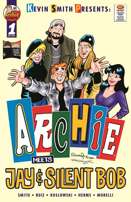 ARCHIE MEETS JAY AND SILENT BOB #1 (ONE SHOT) CVR A FERNANDO RUIZ (MR) 07/09/2025
