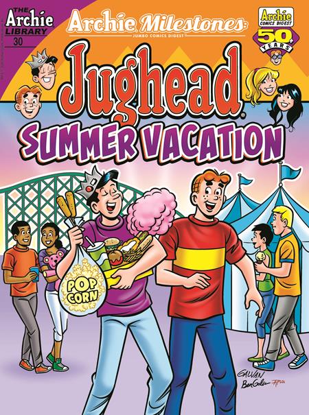 ARCHIE MILESTONES JUMBO COMICS DIGEST #30 JUGHEAD SUMMER VACATION 07/23/2025