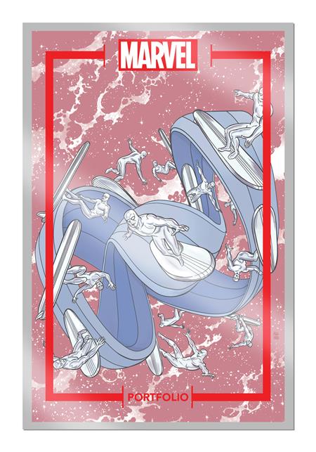 MARVEL PORTFOLIO OF MICHAEL ALLRED SILVER SURFER 12 PRINT SET 2025