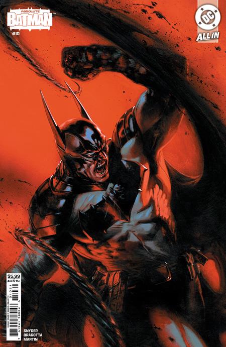 ABSOLUTE BATMAN #10 CVR B GABRIELE DELL OTTO CARD STOCK VAR 07/16/2025