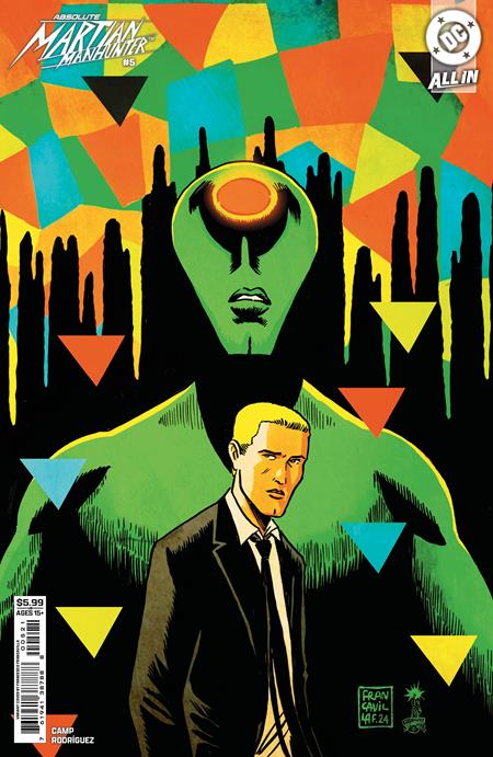 ABSOLUTE MARTIAN MANHUNTER #5 (OF 12) CVR B FRANCESCO FRANCAVILLA CARD STOCK VAR 07/23/2025