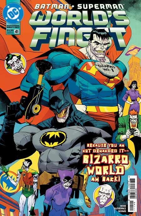 BATMAN SUPERMAN WORLDS FINEST #41 CVR A DAN MORA 07/16/2025