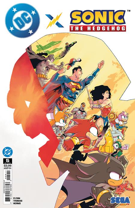 DC X SONIC THE HEDGEHOG #5 (OF 5) CVR A PABLO M COLLAR (7/30/25)