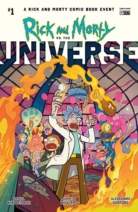 RICK AND MORTY VS THE UNIVERSE #1 (OF 4) CVR A DAVE BARDIN 07/09/2025