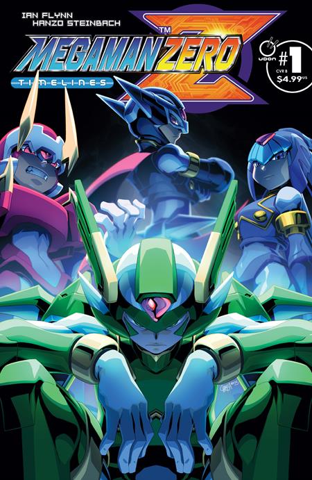 MEGA MAN ZERO TIMELINES #1 (ONE SHOT) CVR B JEFFREY CRUZ VAR 08/20/2025